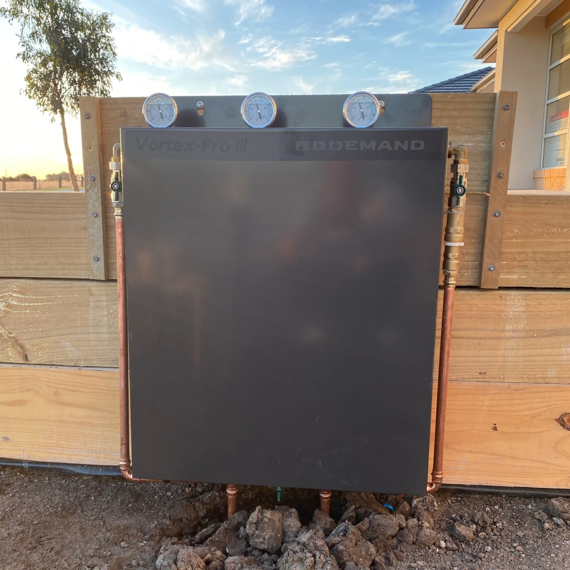 Water filtration installation