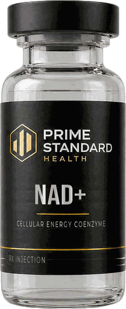 Prime Standard Health NAD+ injection vial