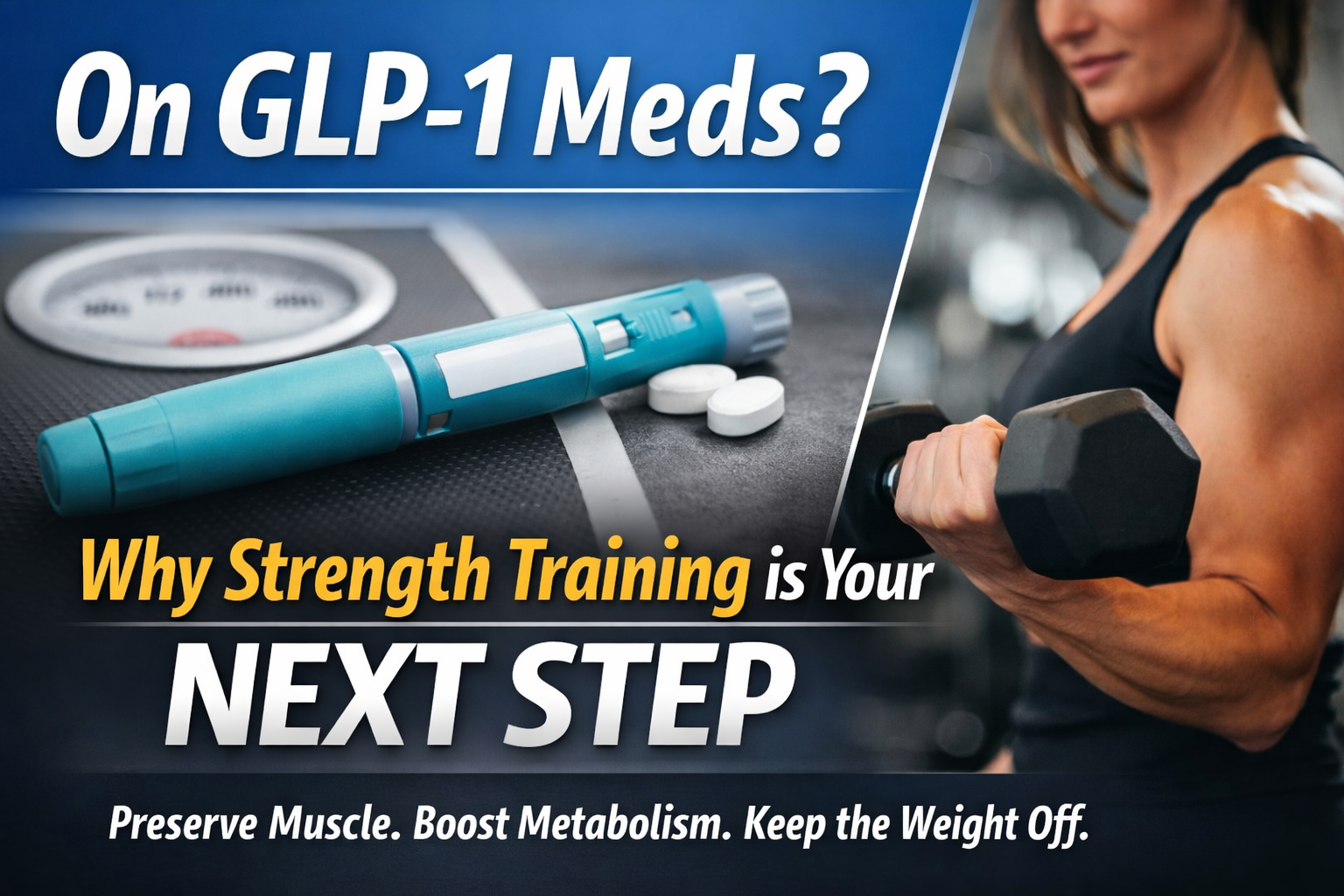 Using Ozempic or a GLP-1? Here’s Why Strength Training Should Be Your Next Step