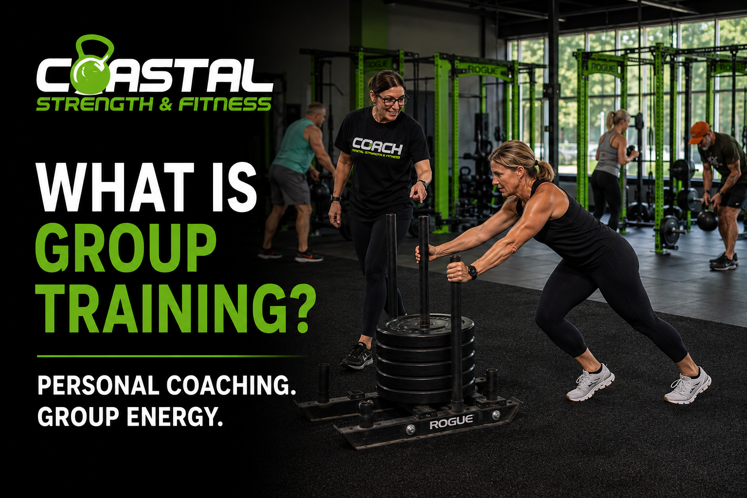 What Is Group Training? How Coastal Strength & Fitness Combines Personal Coaching With a Supportive Group