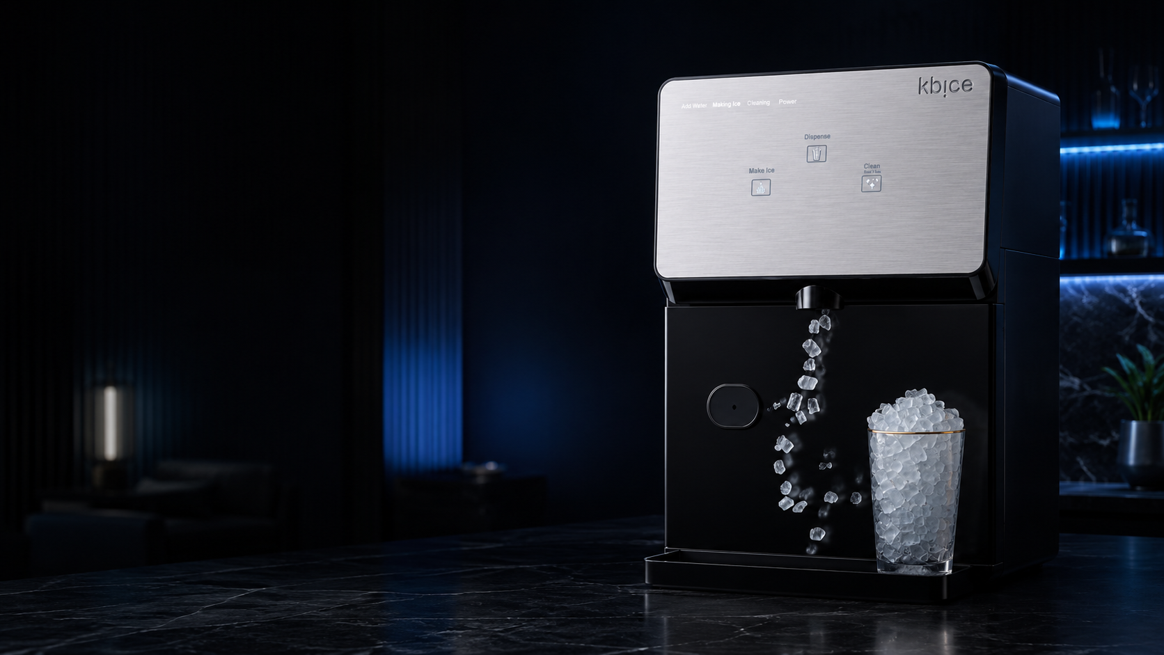 KB 2.0 countertop nugget ice maker