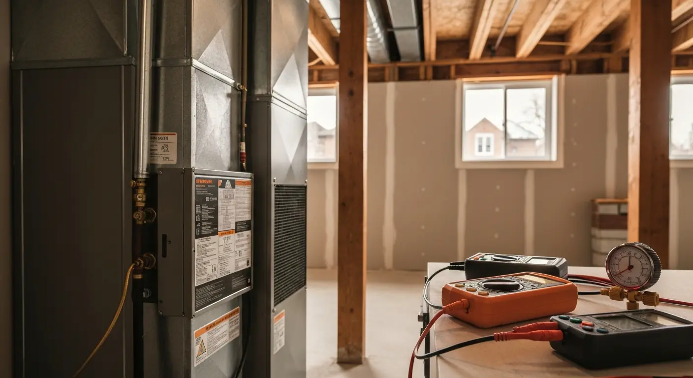HVAC maintenance technician
