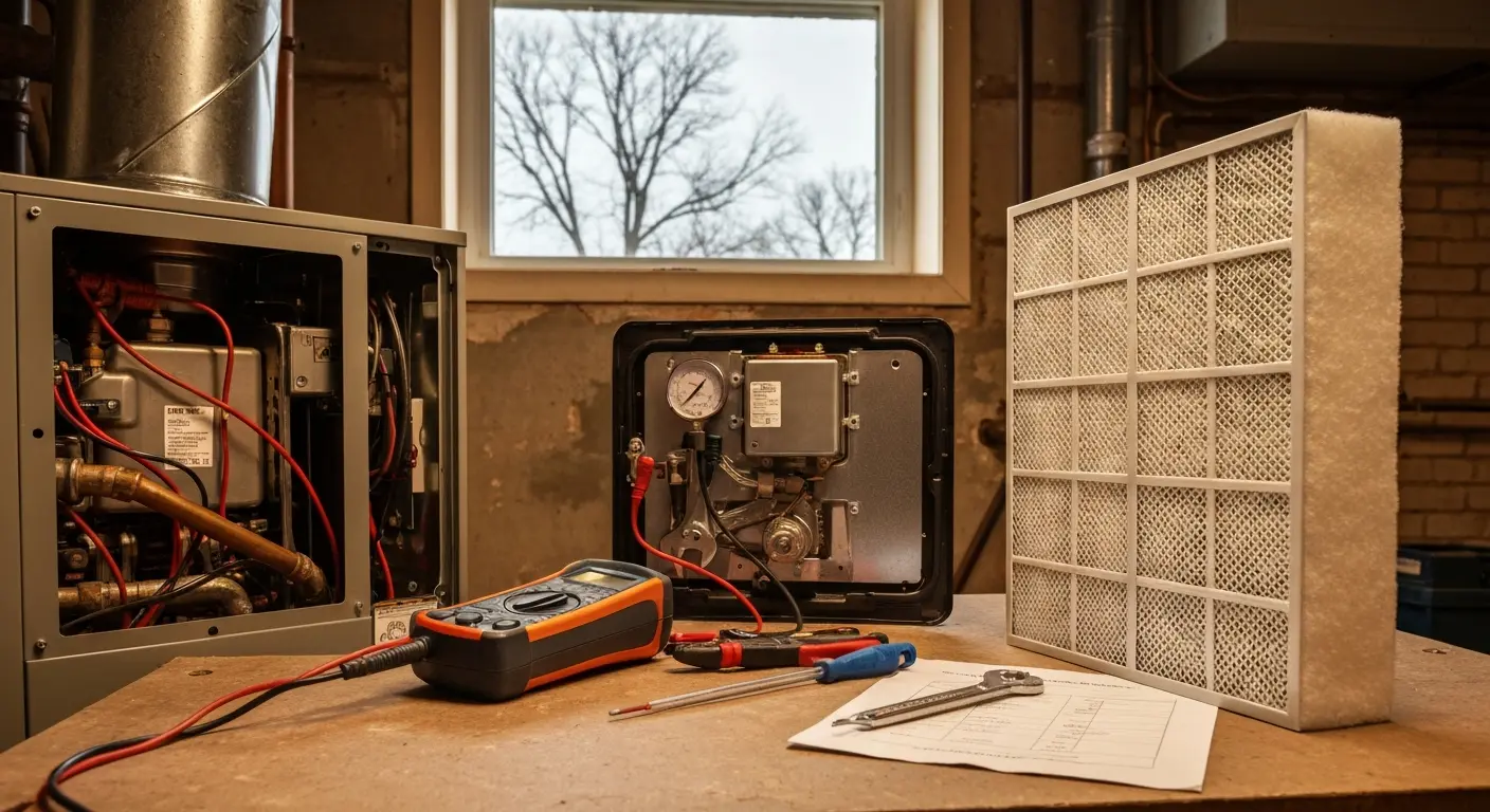 Heating maintenance service