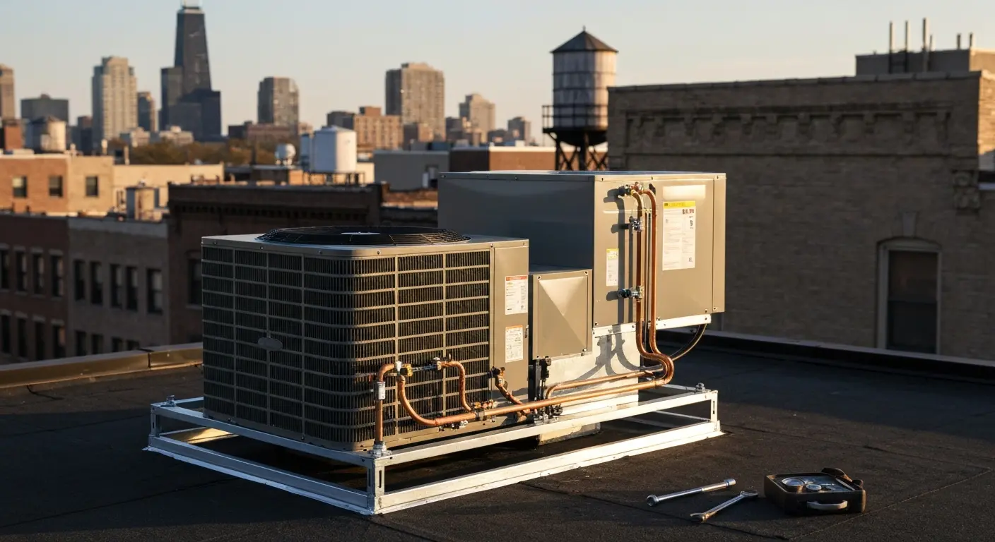 AC unit replacement project