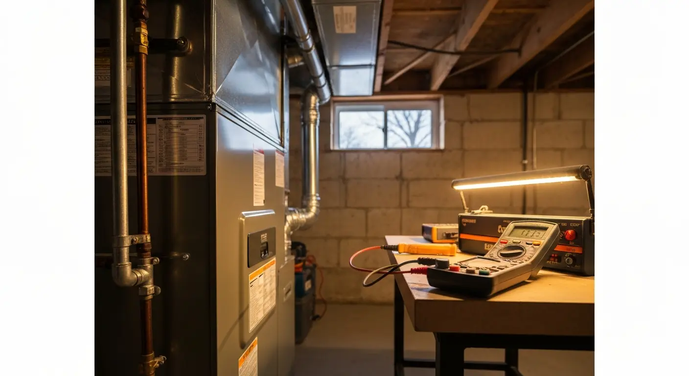 Furnace repair technician
