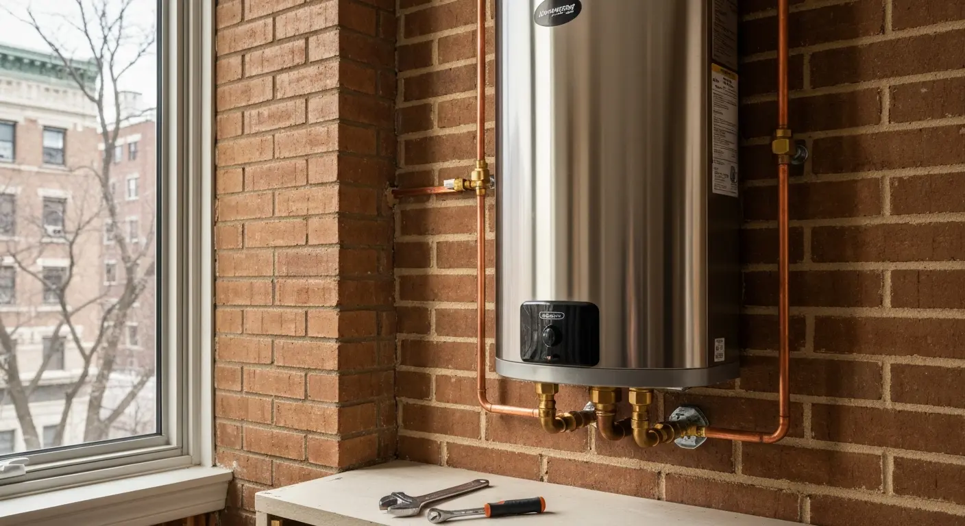 Tankless water heater service