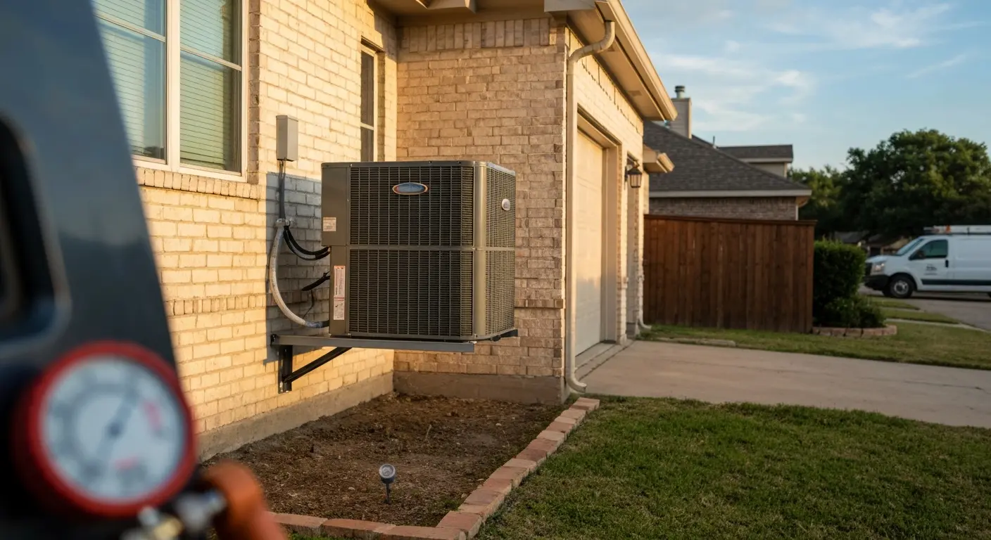Air conditioning installation