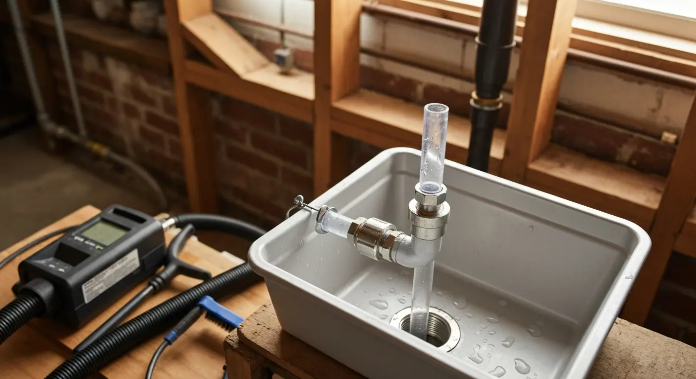 AC drain line service