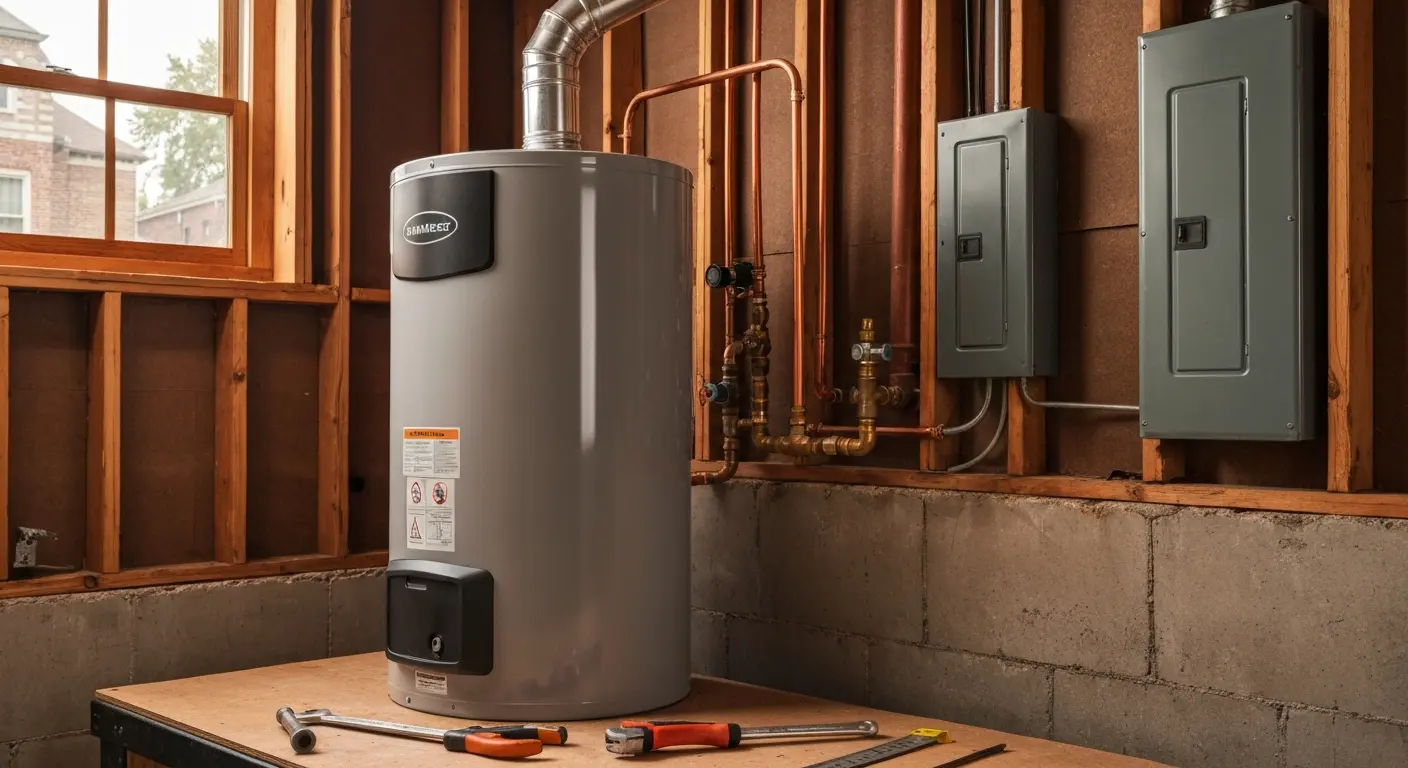 Water heater replacement service