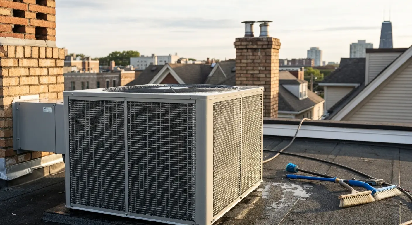 AC coil cleaning