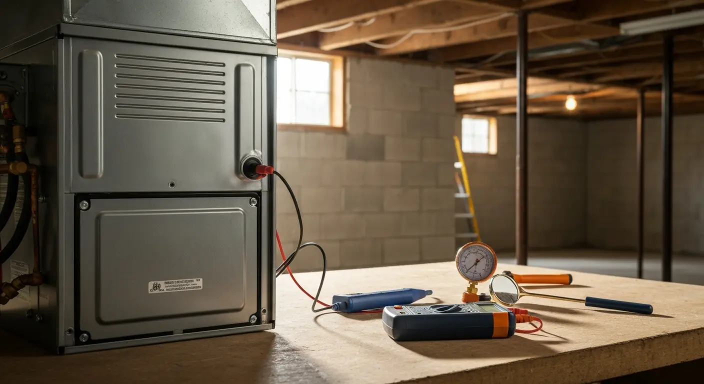 Furnace maintenance and repair