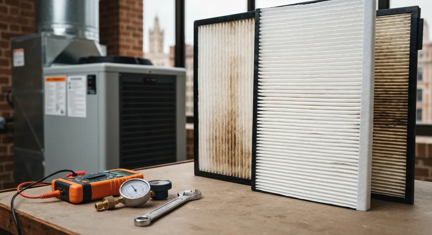 HVAC filter replacement