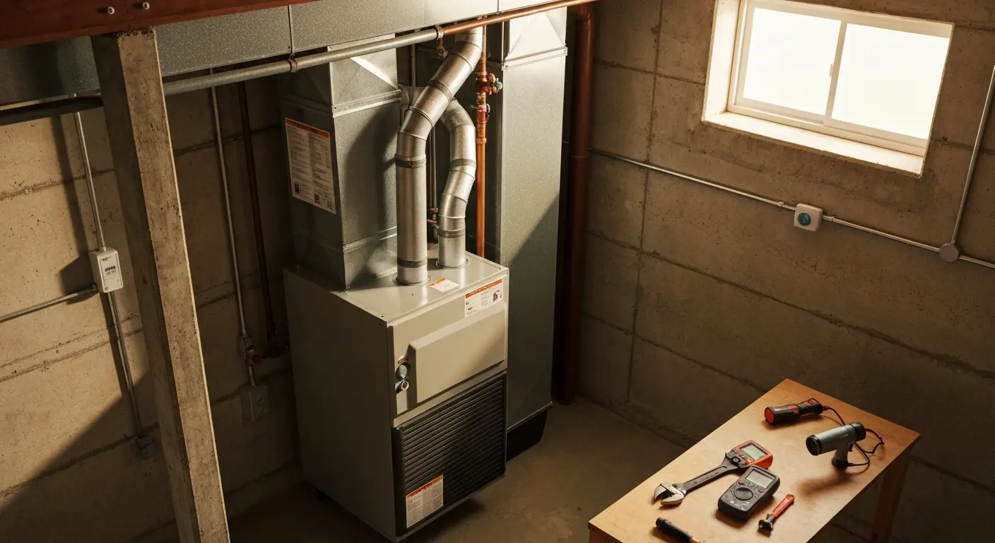 Furnace installation project