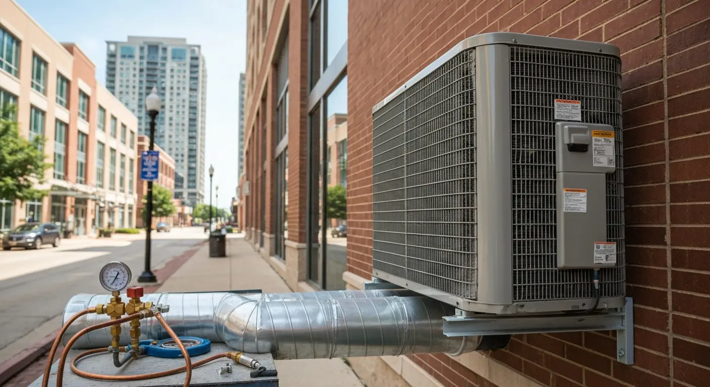 Air conditioning installation in Rosemont