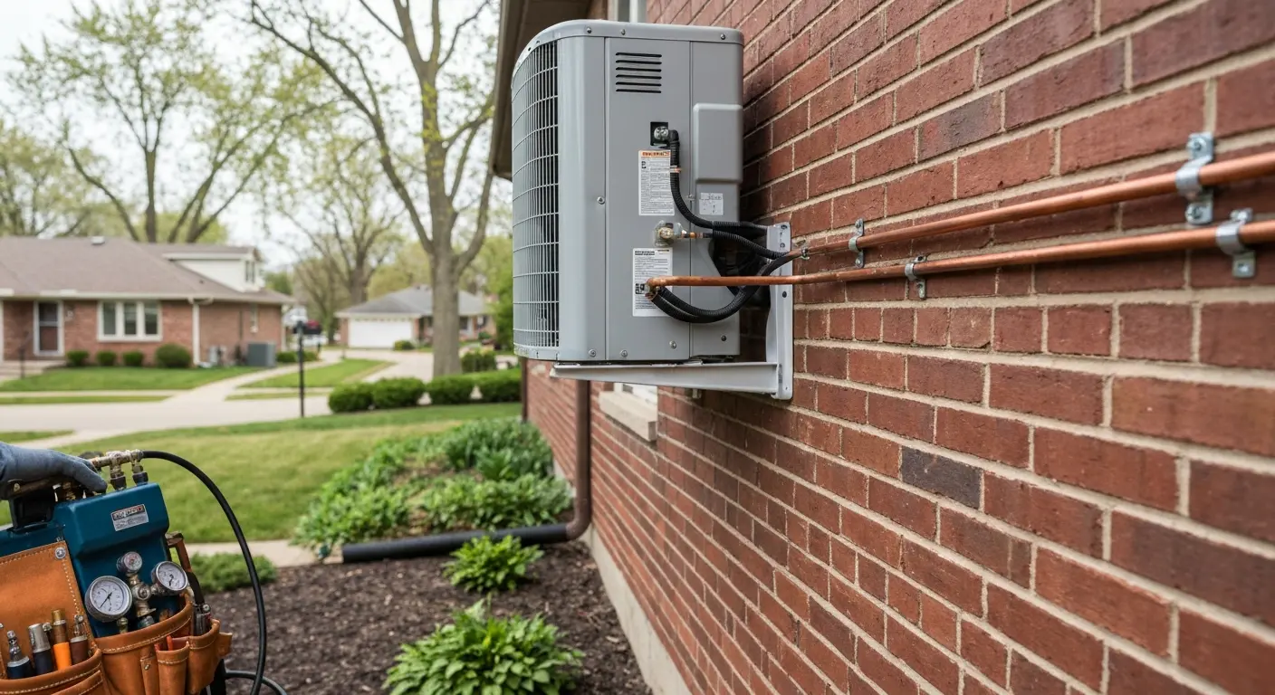 Residential AC unit