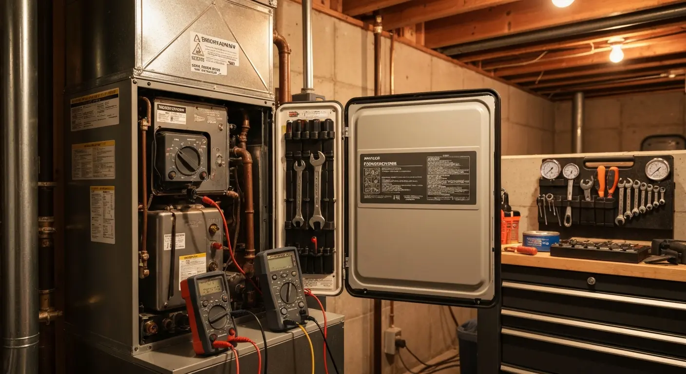 HVAC repair work