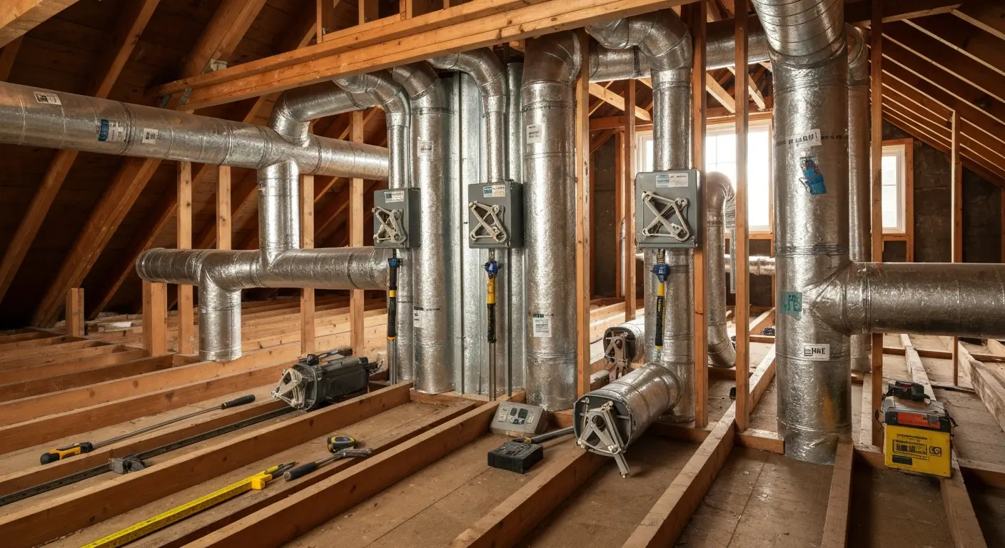 Ductwork installation