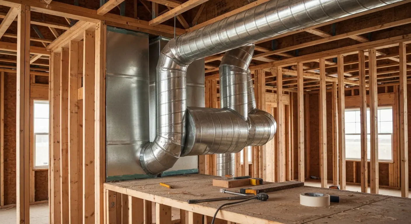 Ductwork installation and sealing