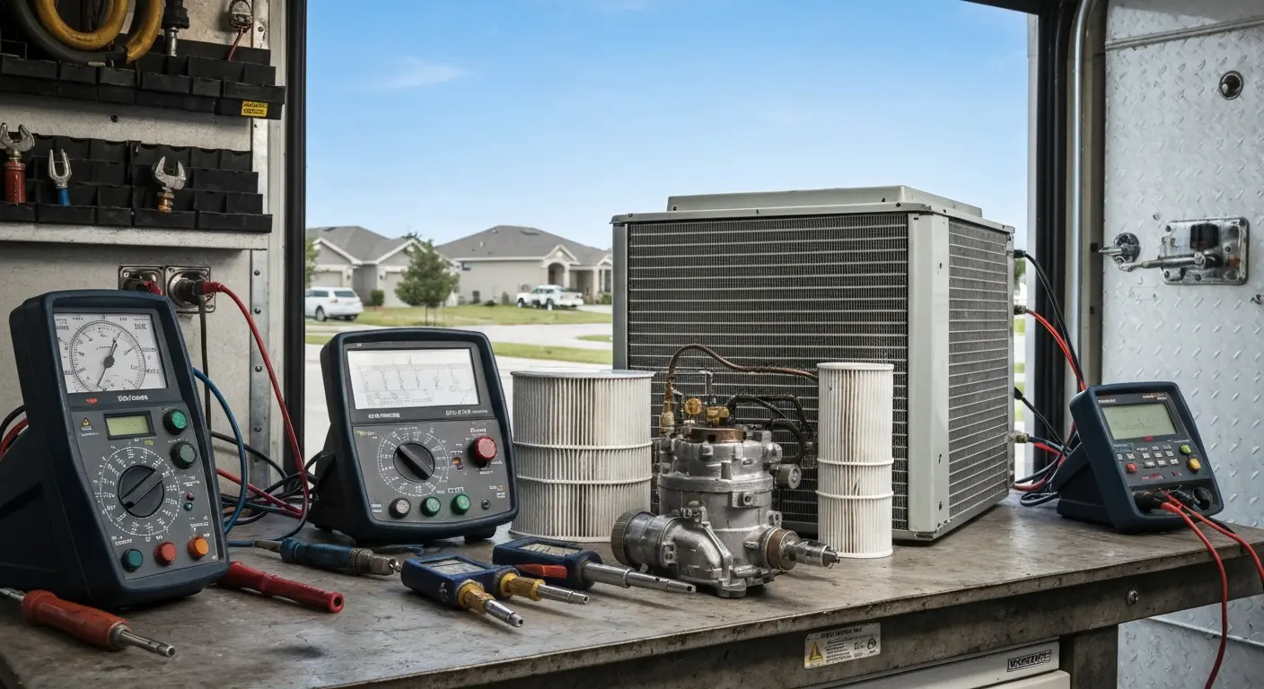 AC maintenance and inspection