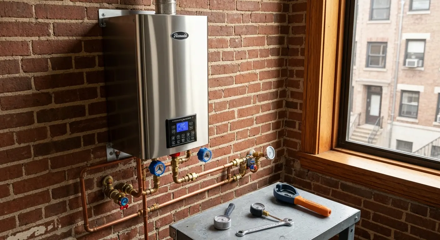 Tankless water heater maintenance