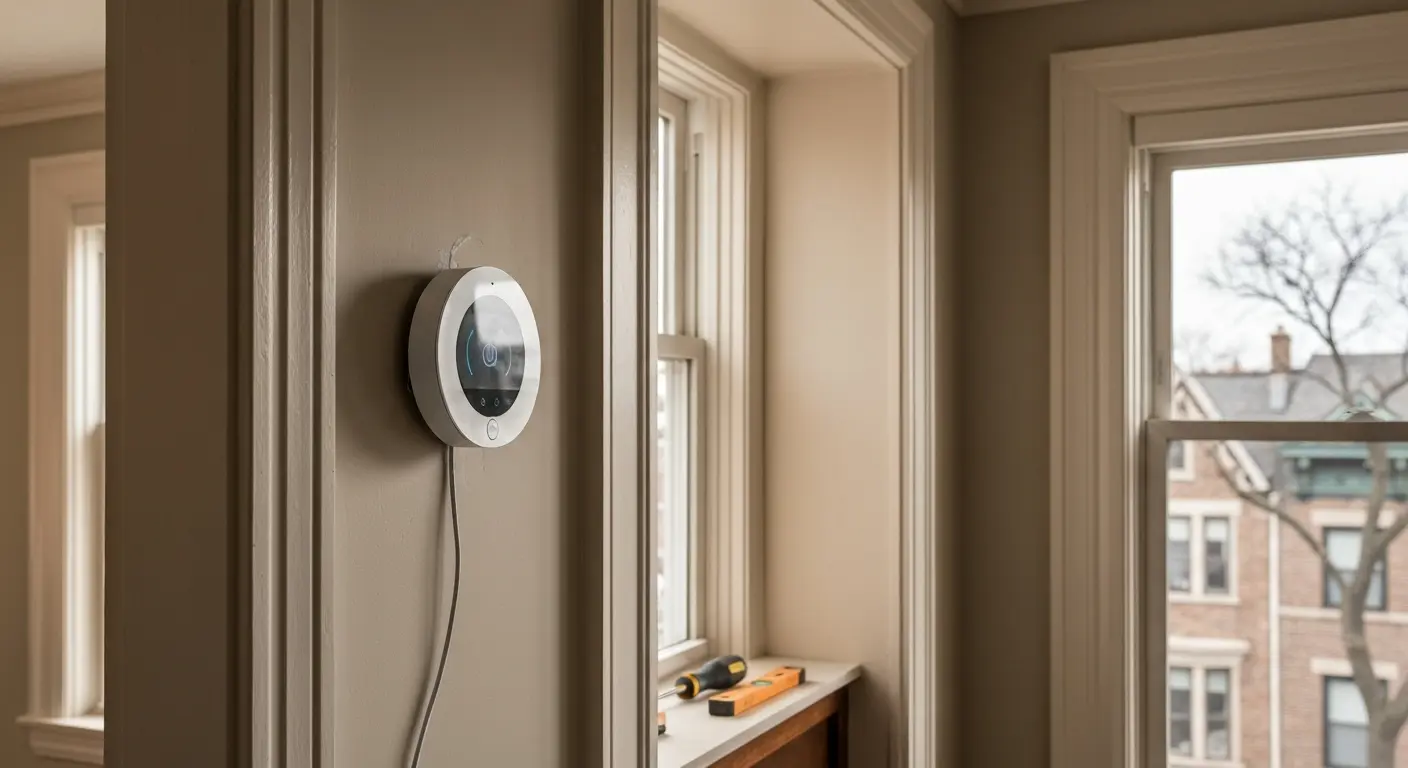 Smart thermostat installation