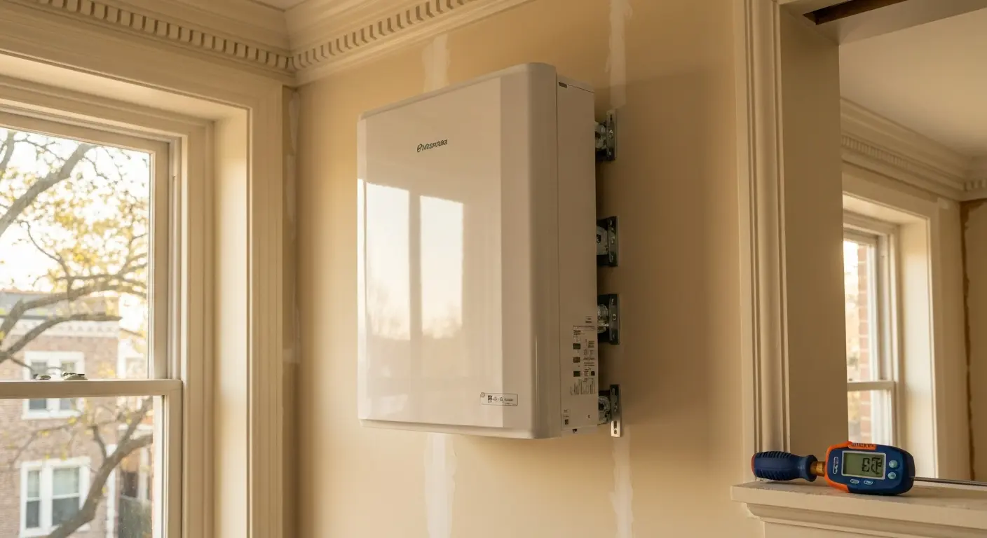 Ductless HVAC system
