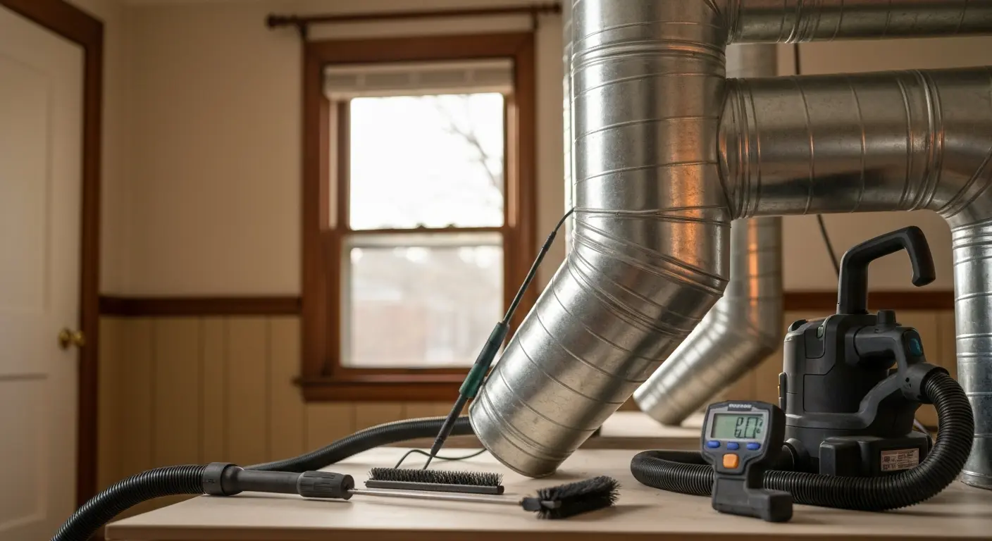 Duct cleaning and HVAC maintenance