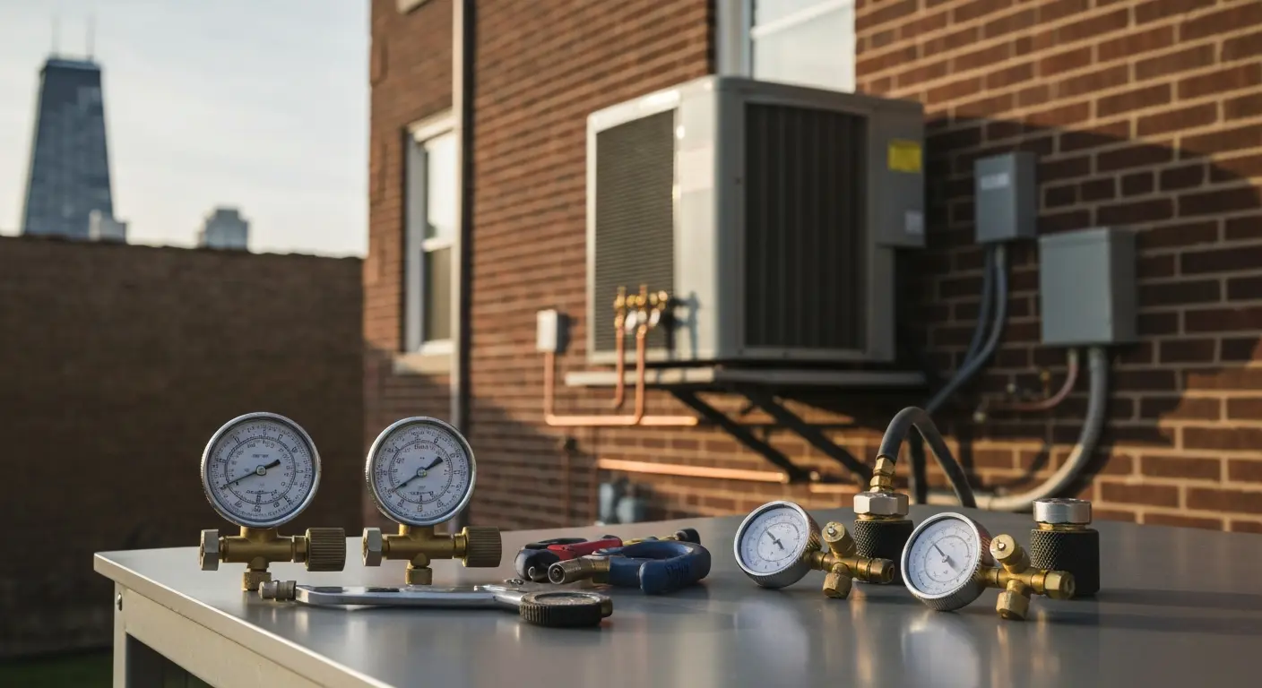 Refrigerant service