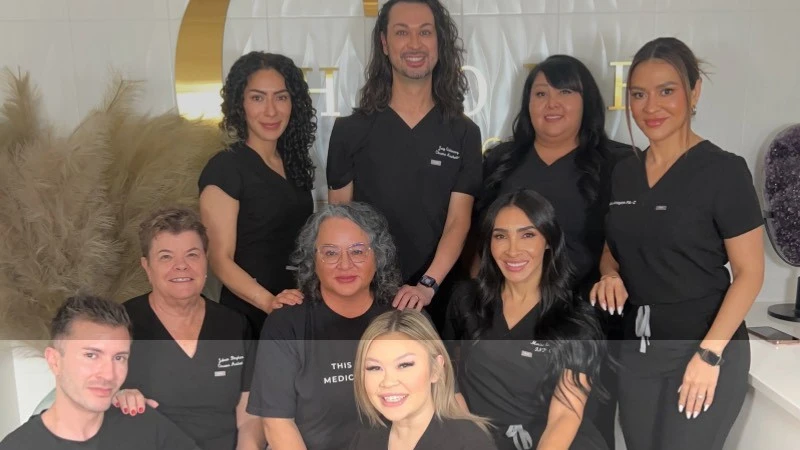 The expert team at Chrome Aesthetics showcasing their commitment to advanced aesthetic care.