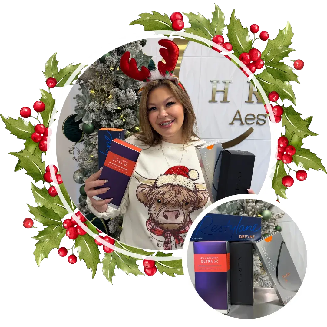 Loreliz holding a filler products, promoting the Buy 3 fillers, get 1 free offer. 