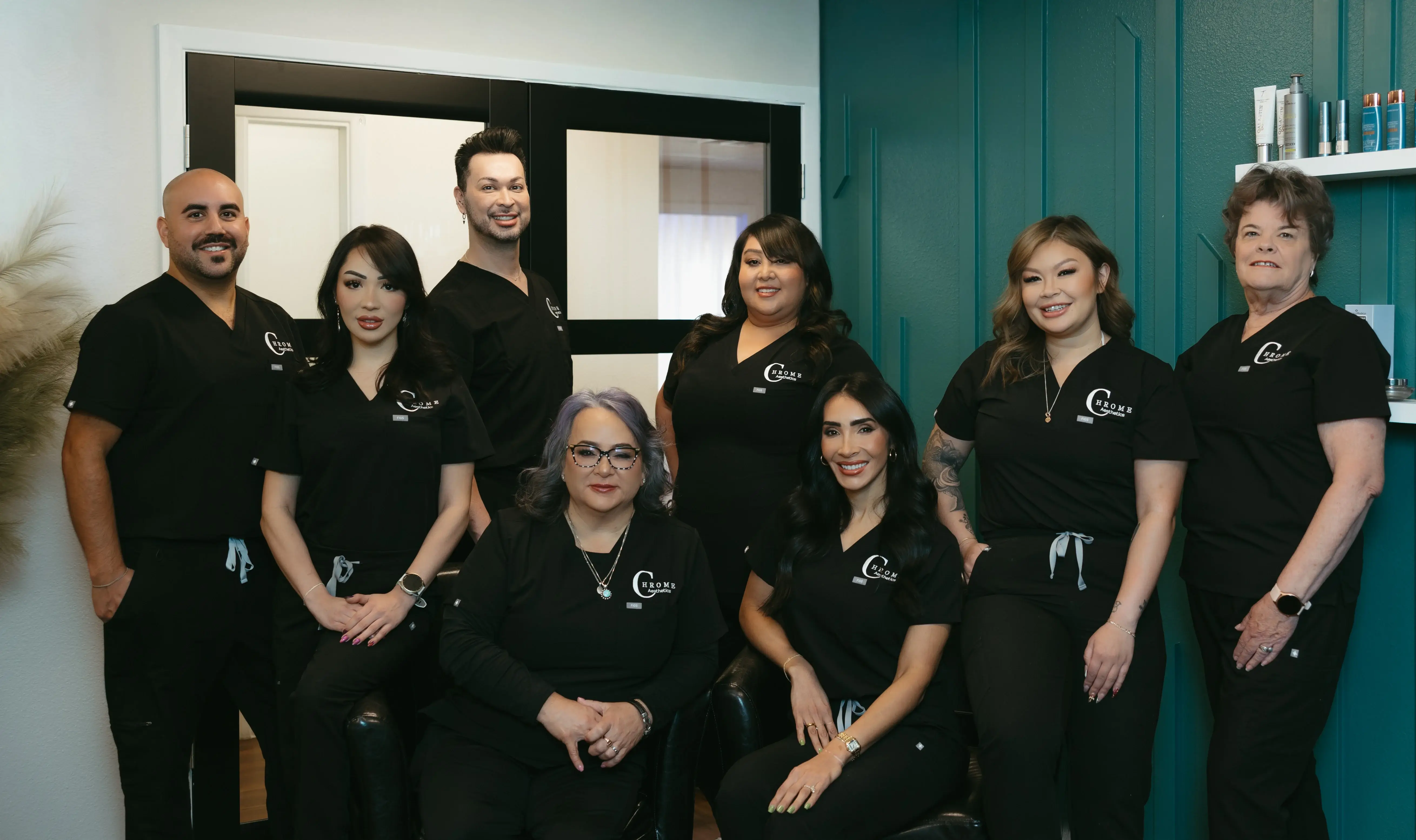 The expert team at Chrome Aesthetics showcasing their commitment to advanced aesthetic care.