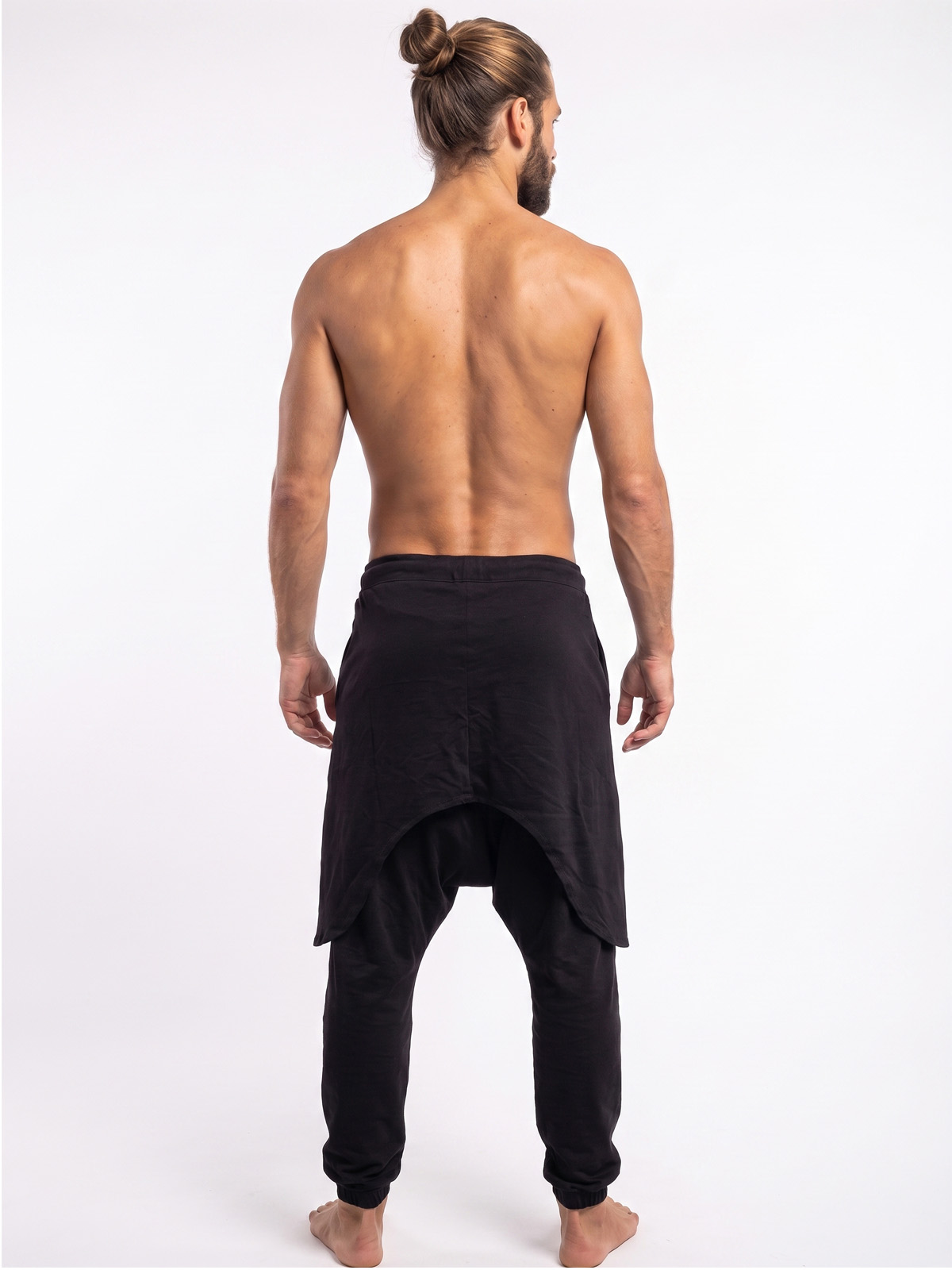 Pantalón bagui con sobrefalda 4 - The Origin Ibiza