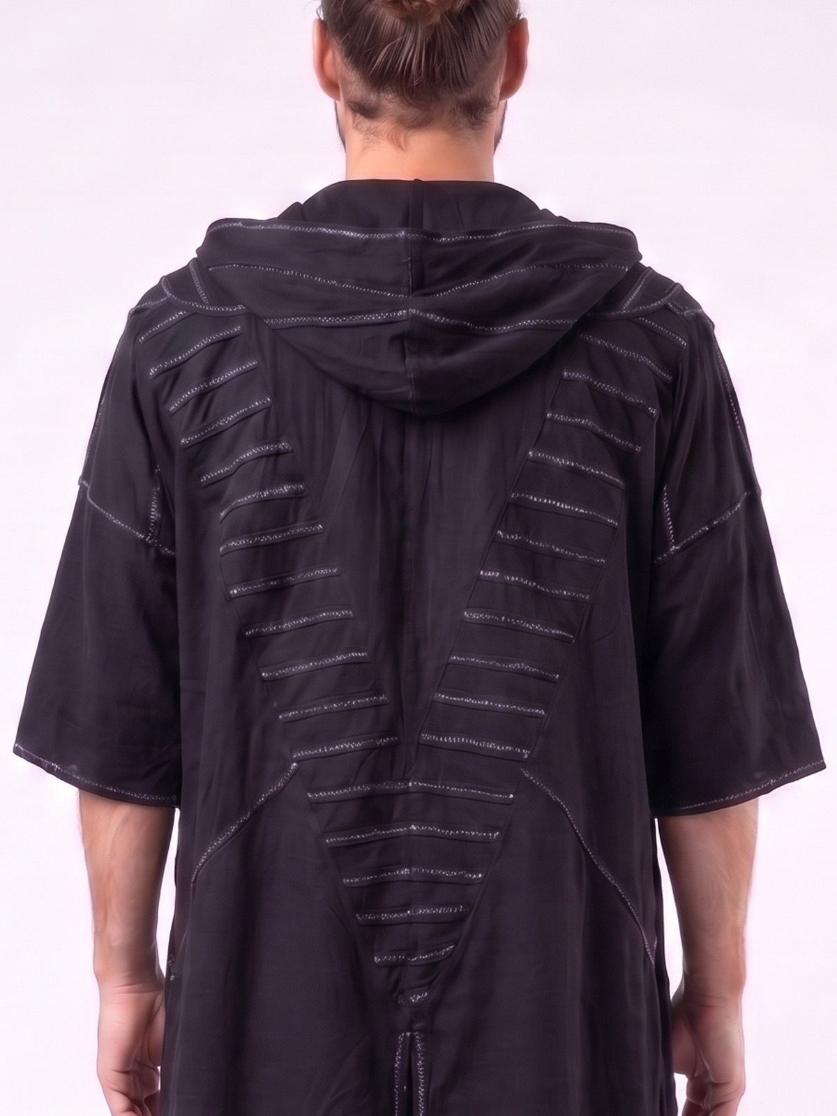 Kimono Burning Man negro 5 - The Origin Ibiza