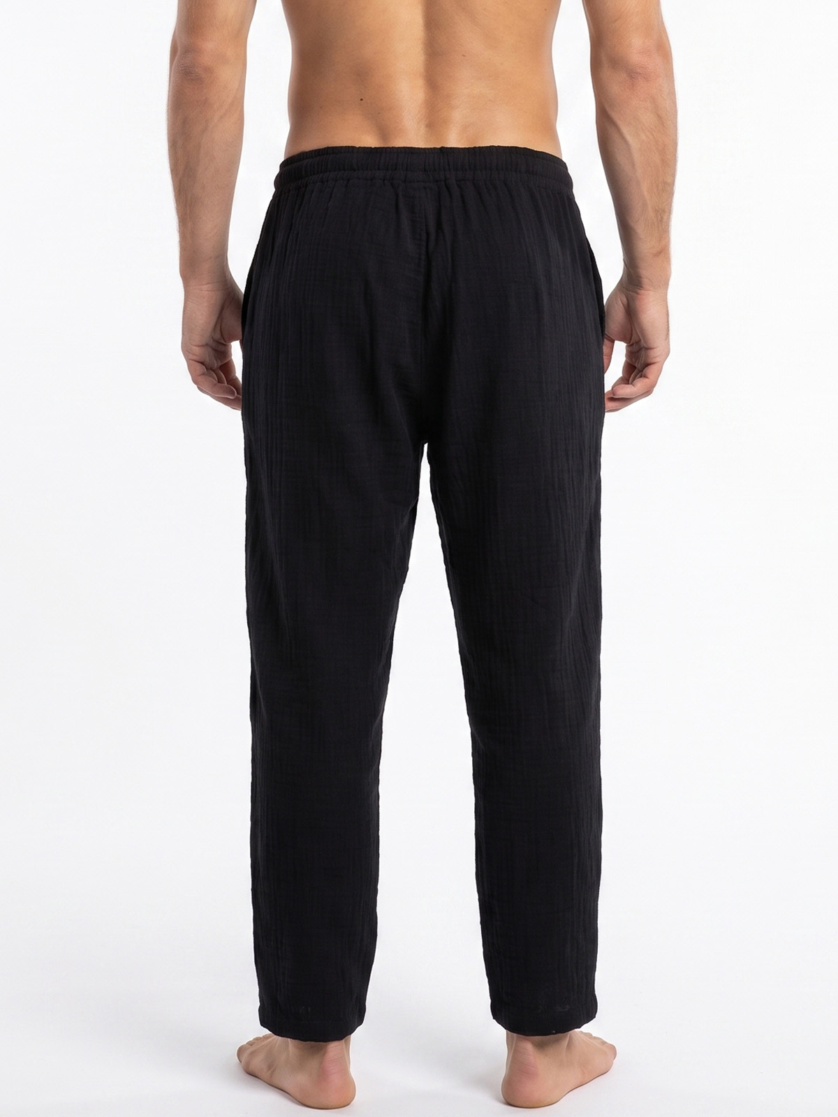 Pantalón básico negro 4 - The Origin Ibiza