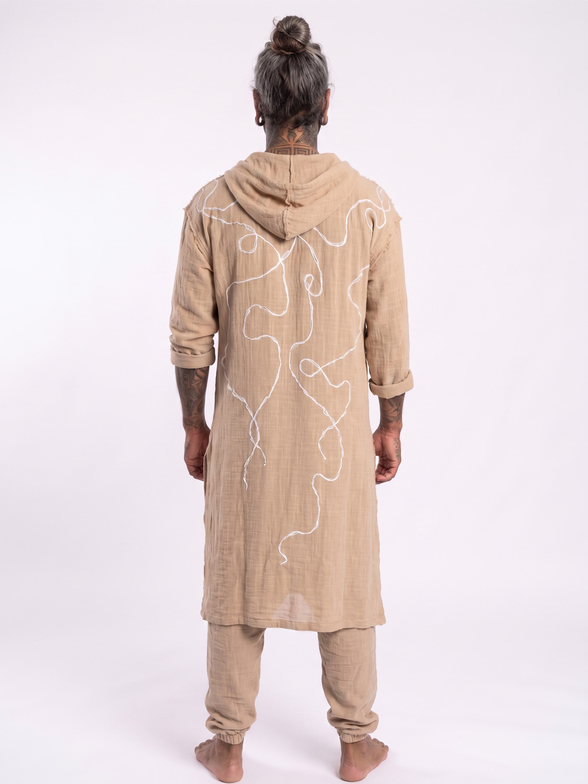 Túnica Boho beige 4 - The Origin Ibiza