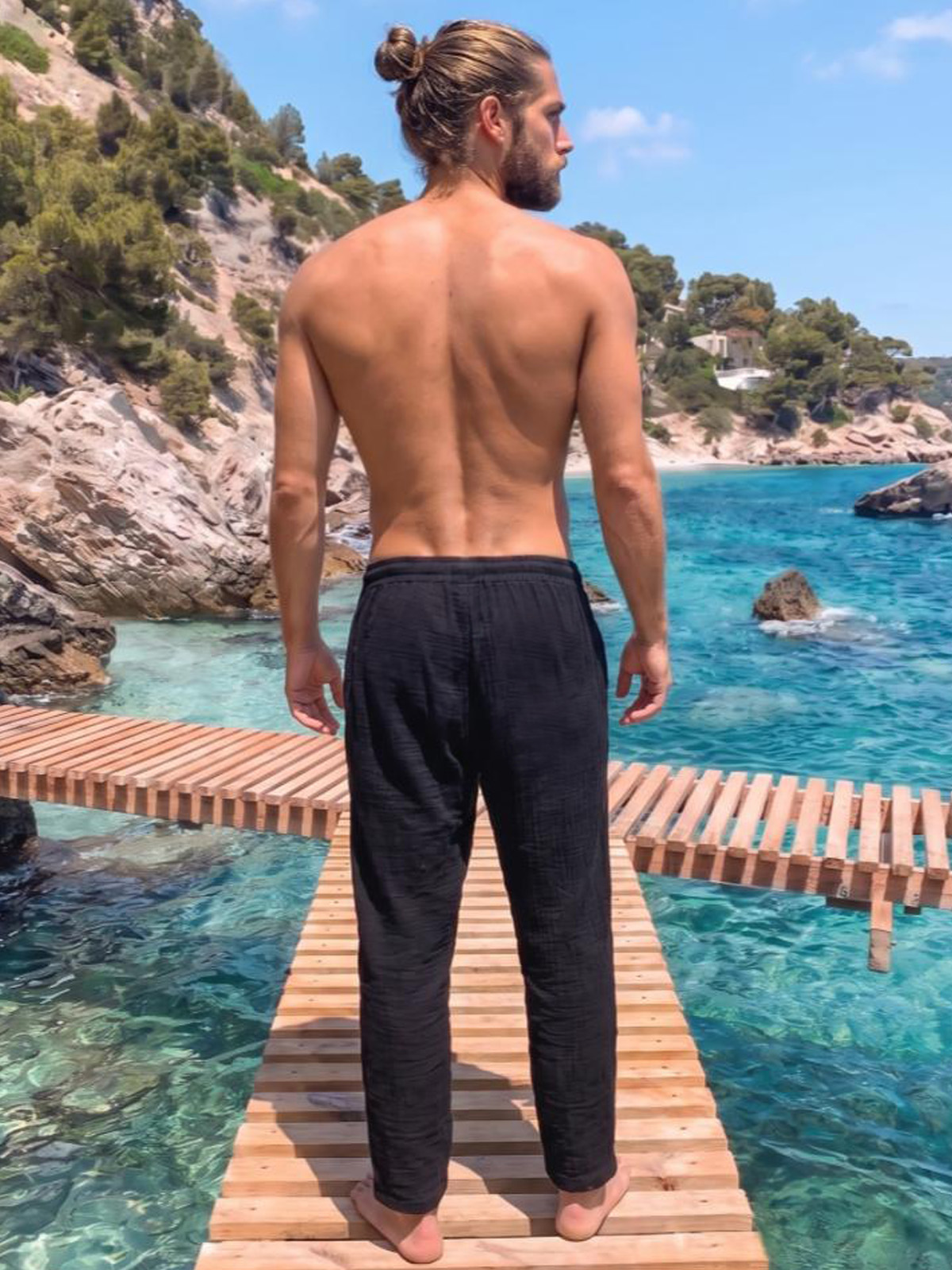 Pantalón básico negro 6 - The Origin Ibiza