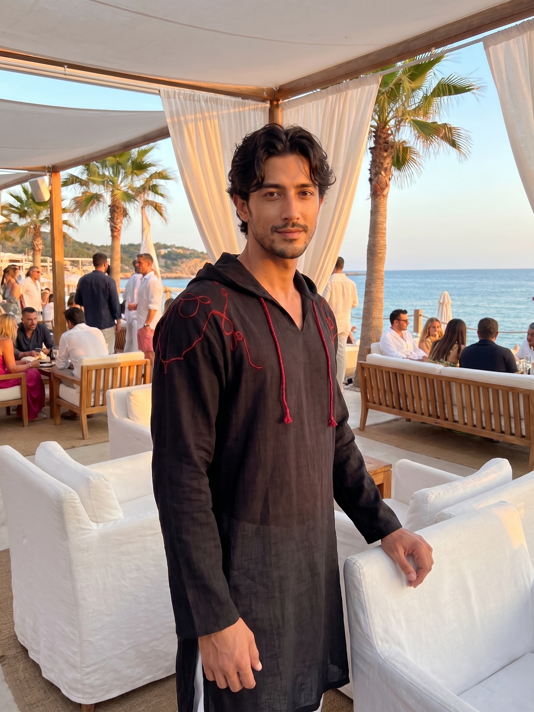 Túnica Boho negra 6 - The Origin Ibiza