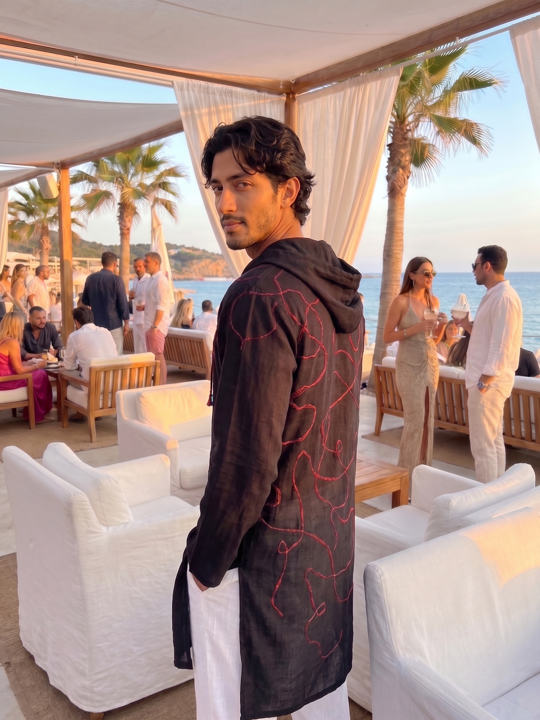 Túnica Boho negra 7 - The Origin Ibiza