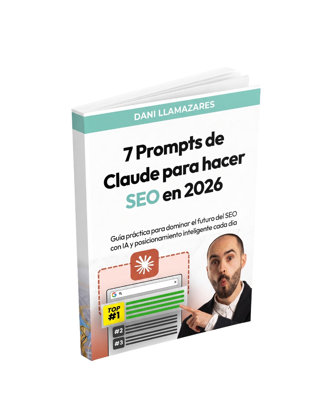 Ebook: Los 7 Prompts de Claude para tu SEO en 2026 — Dani Llamazares