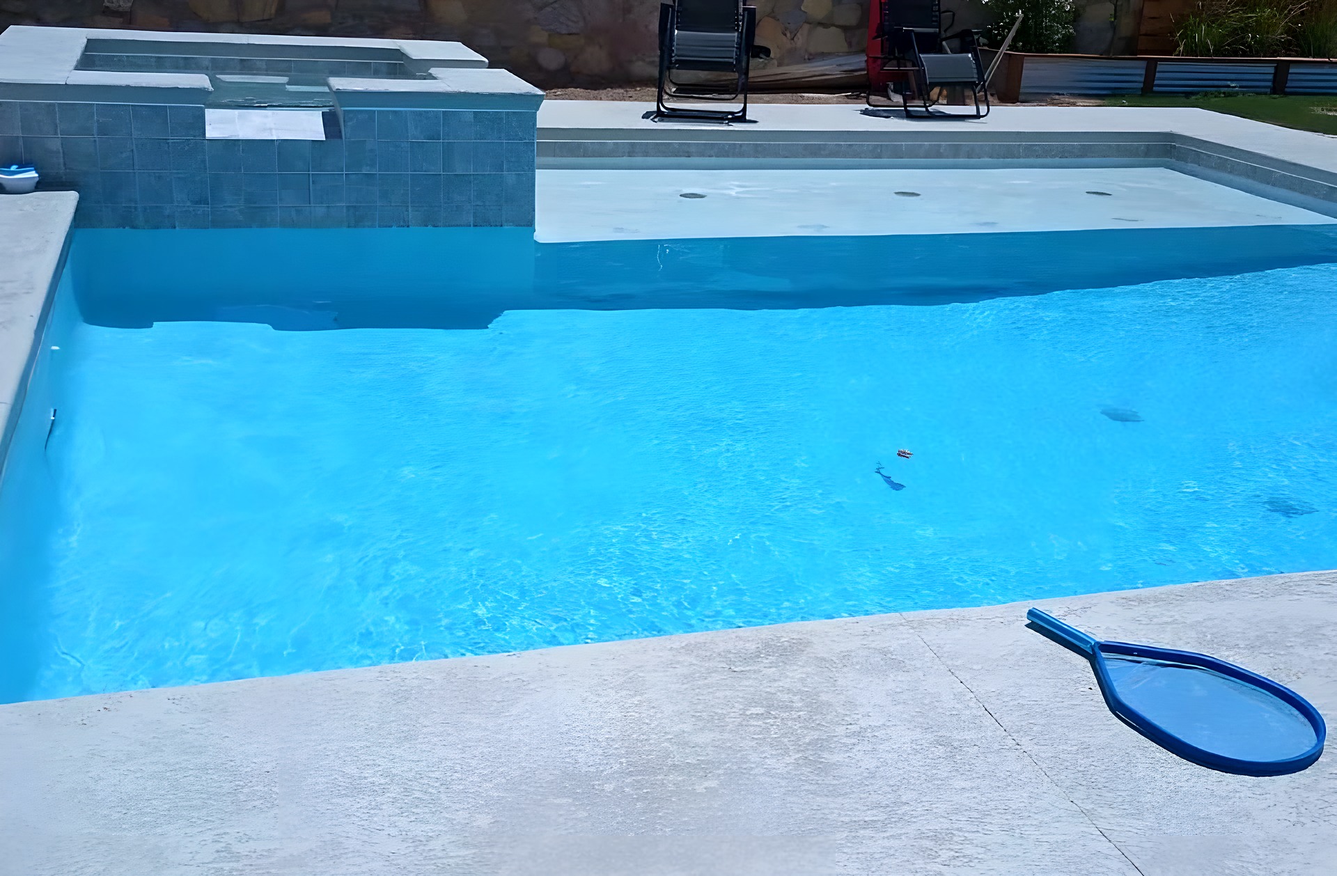 Pool built by Clearview Pools in West El Paso, TX