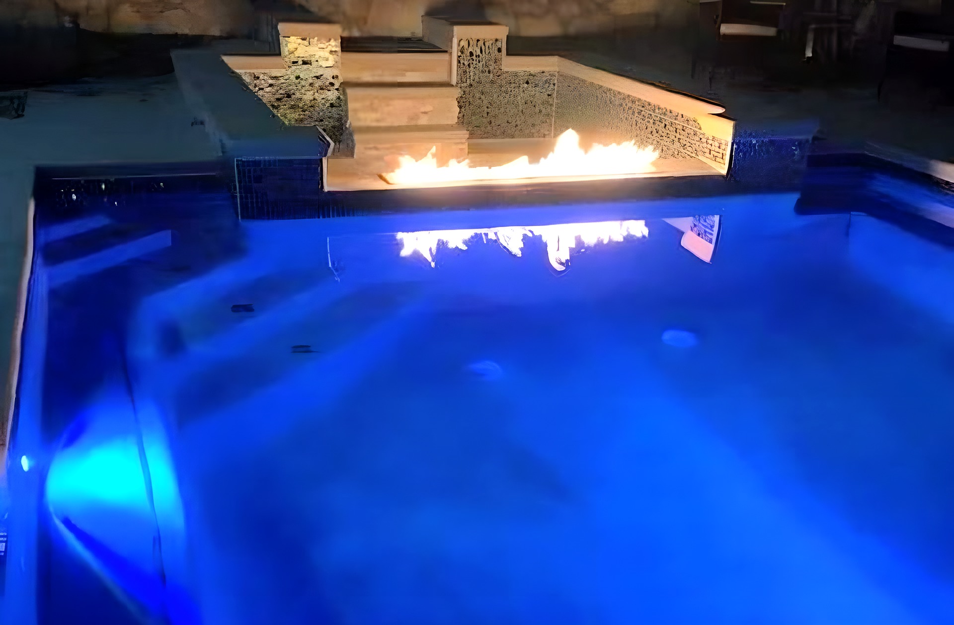 Pool built by Clearview Pools in Santa Teresa, NM