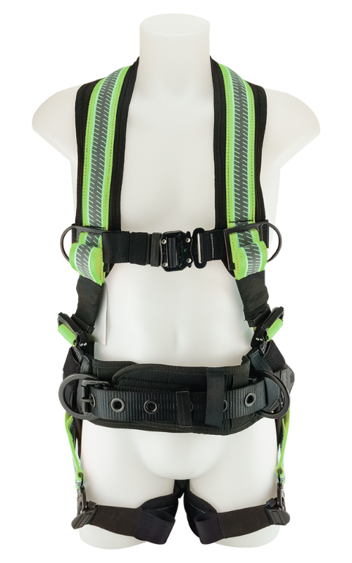 Primegrip roofing harness on mannequin