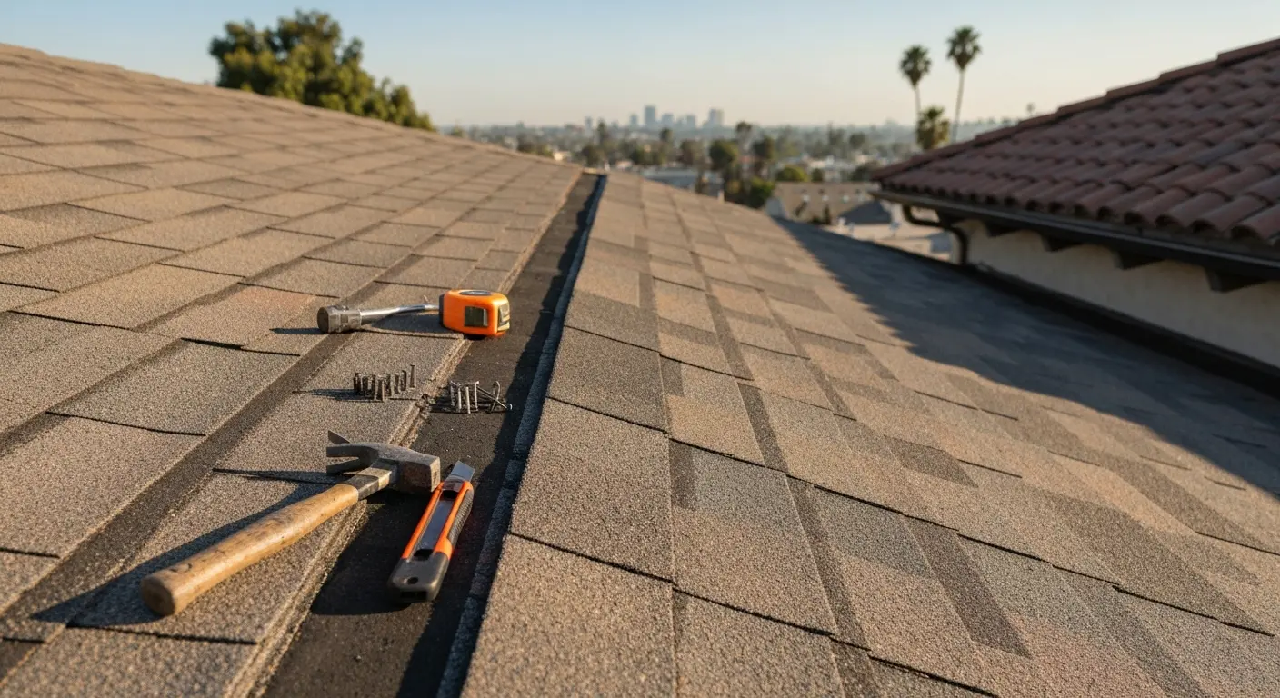 Roof repair service in Los Angeles