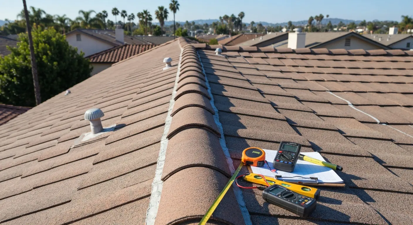 Roof inspection for solar installation