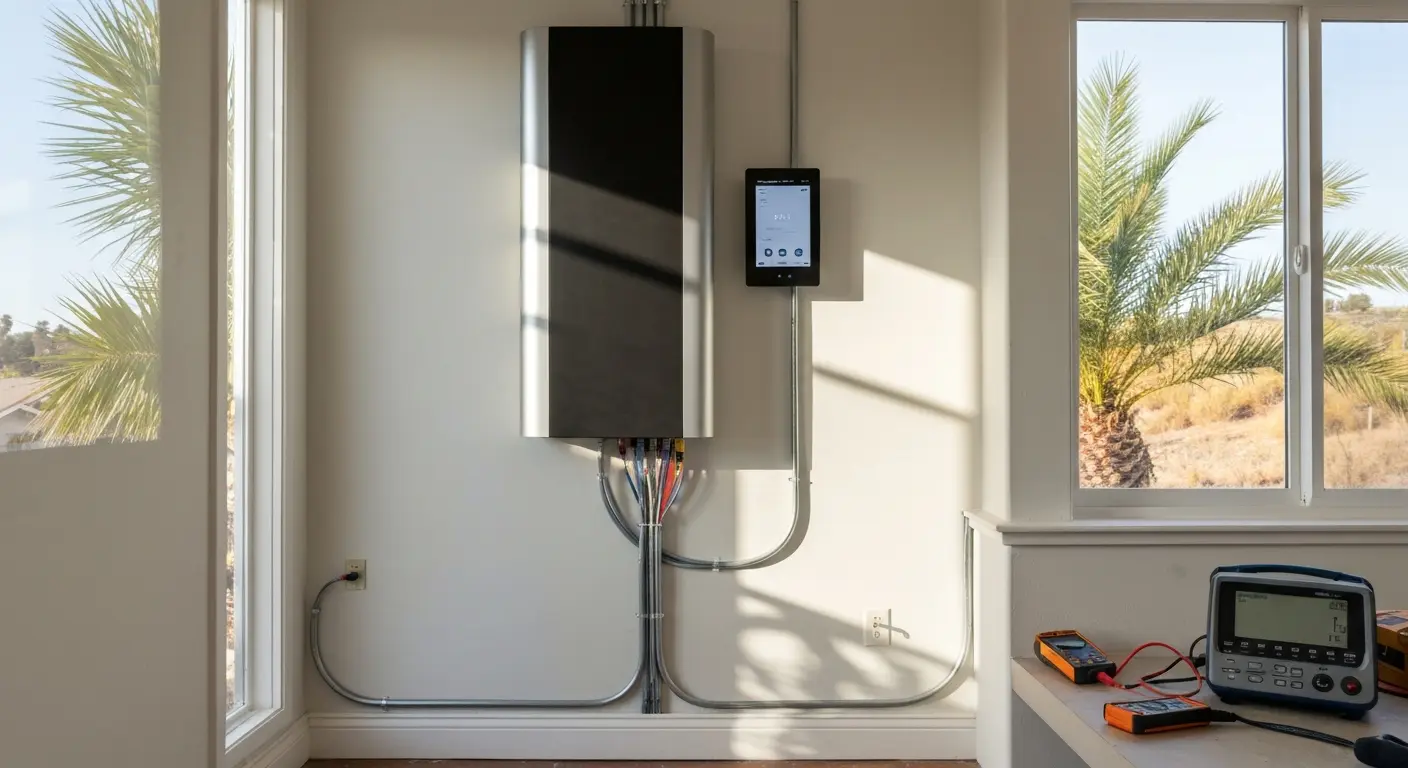 Battery storage installation in Los Angeles