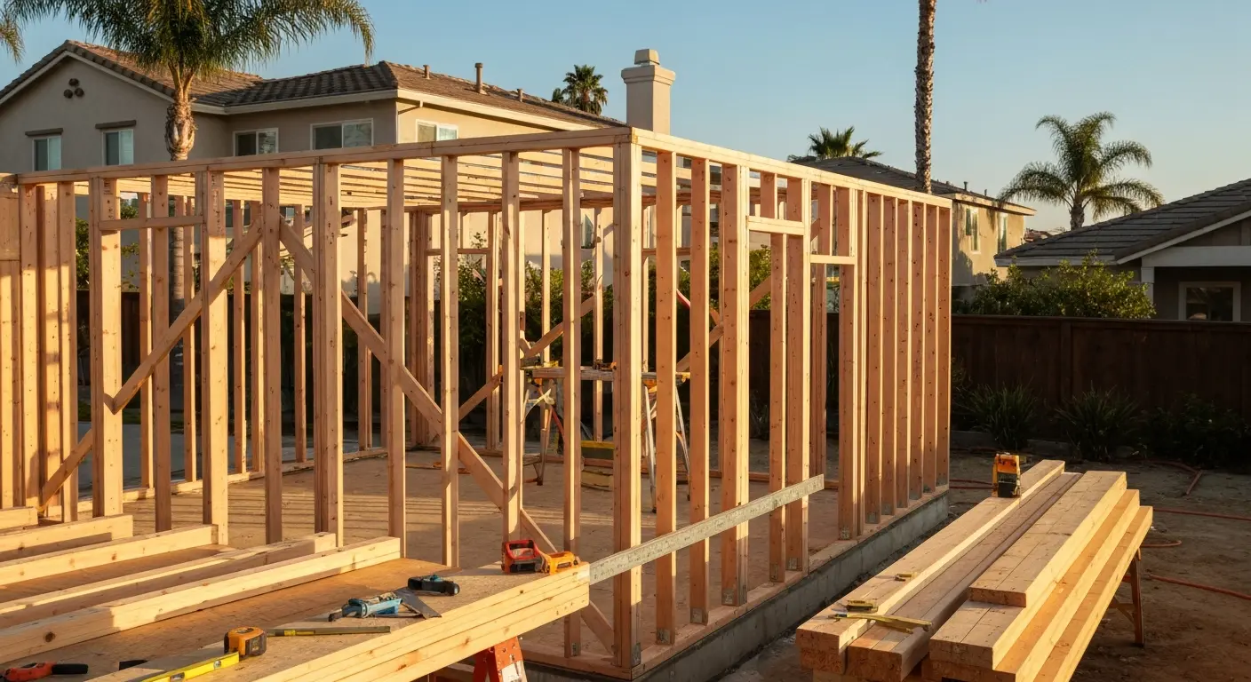 Room addition and ADU conversion