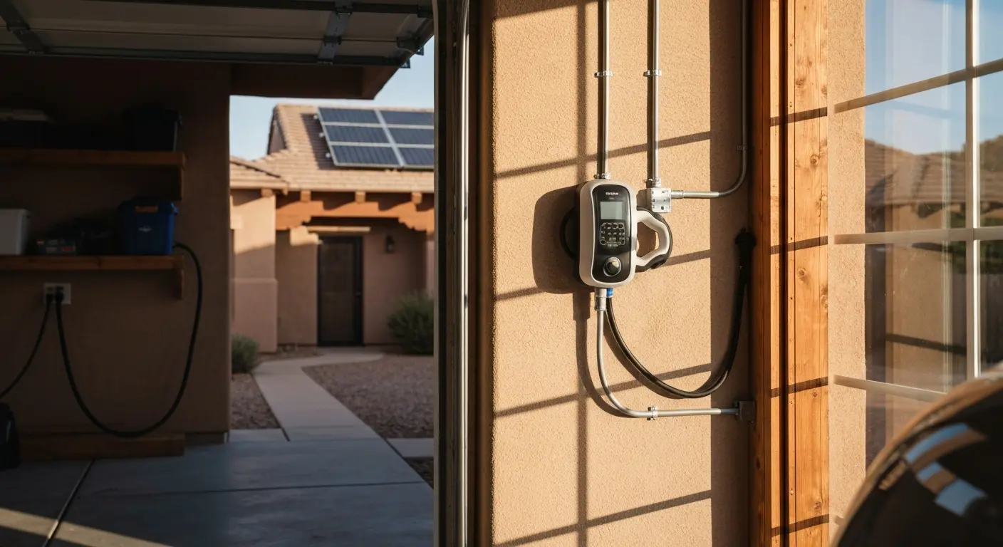 EV charger installation