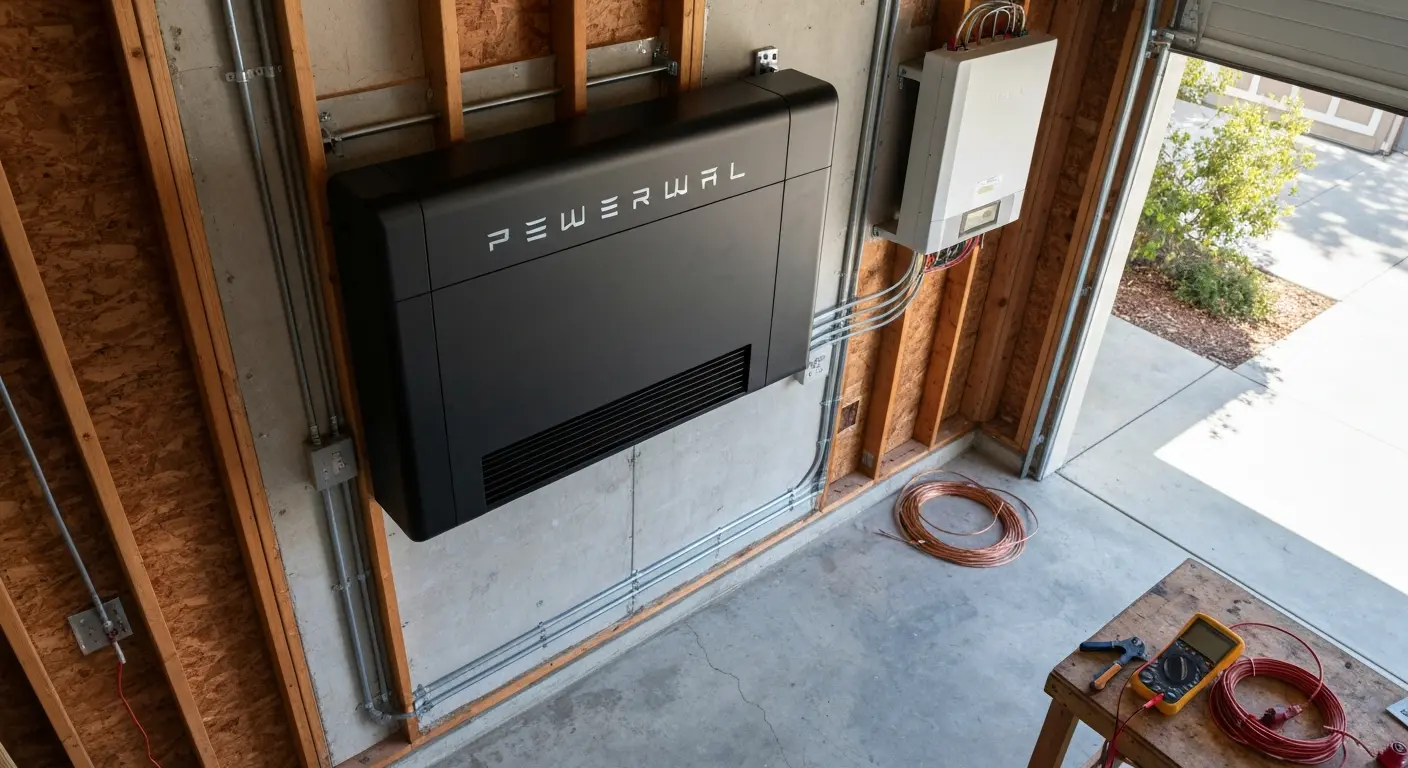 Battery storage system installation