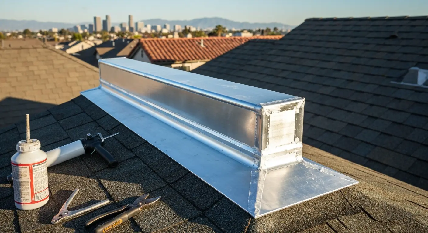 Flashing and seal repair work