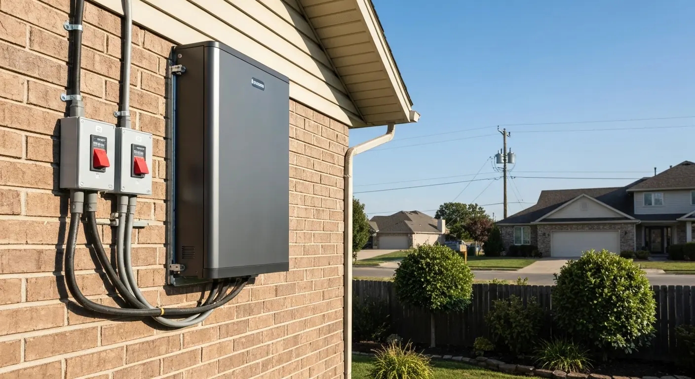 Battery storage system installation